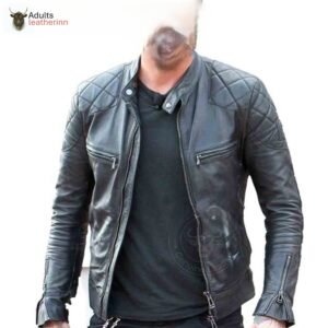 Mens Genuine Leather David Beckham Replica Coat Jacket Most Sizes