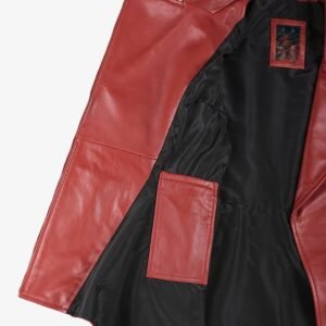 Clarissa Womens Black Asymmetrical Peplum Leather Jacket